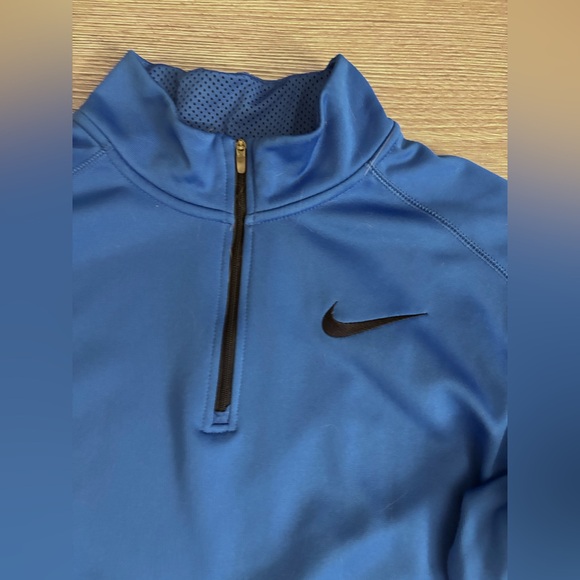 Nike Therma Fit royal blue track jacket size MEN LARGE - Picture 4 of 10